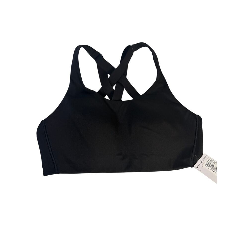 Lululemon Energy Bra High Support 34C Black Sports Bra New With Tags